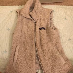 Furry Patagonia vest